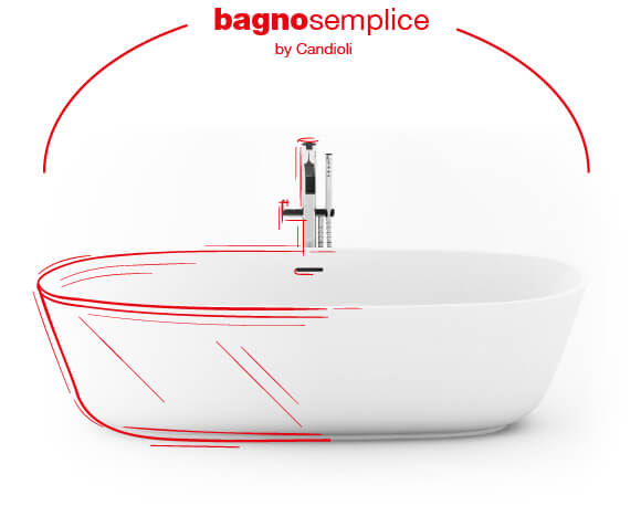 Bagno semplice by Candioli Bagno semplice by Candioli